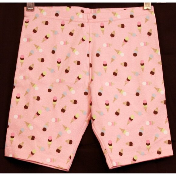 2008 Gymboree Ice Cream Social Easter Bike Shorts sz 8 NEW Pink Girls Sweets - Picture 1 of 5